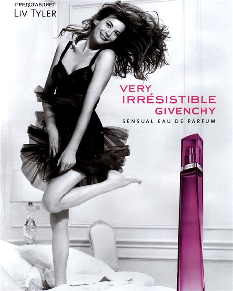 givenchy very irresistible liv tyler|givenchy very irresistible perfume.